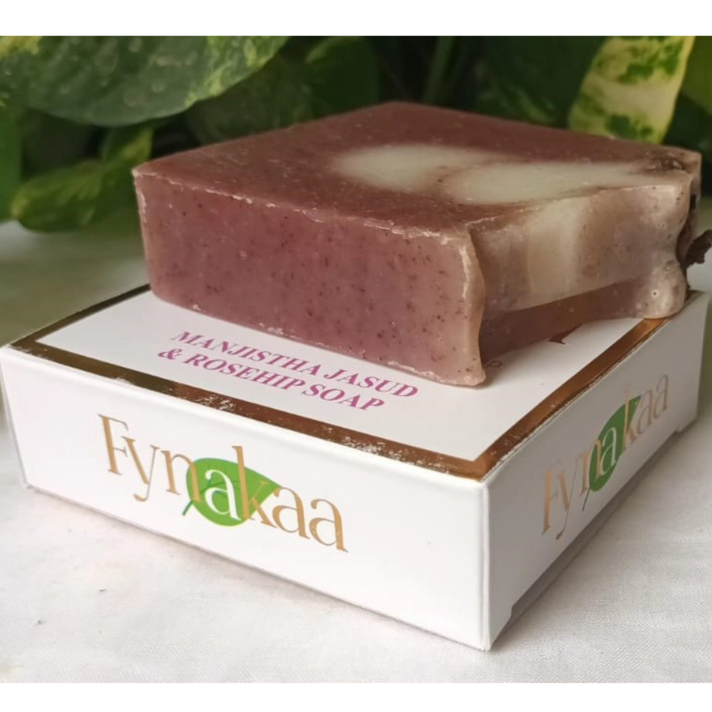 Manjistha Jasud Rosehip Cold Processed Handmade Natural Organic Premium soap