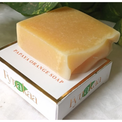 Papaya Orange Cold Processed Handmade Natural Organic Premium Soap
