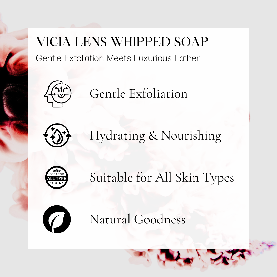 VICIA LENS WHIPPED SOAP