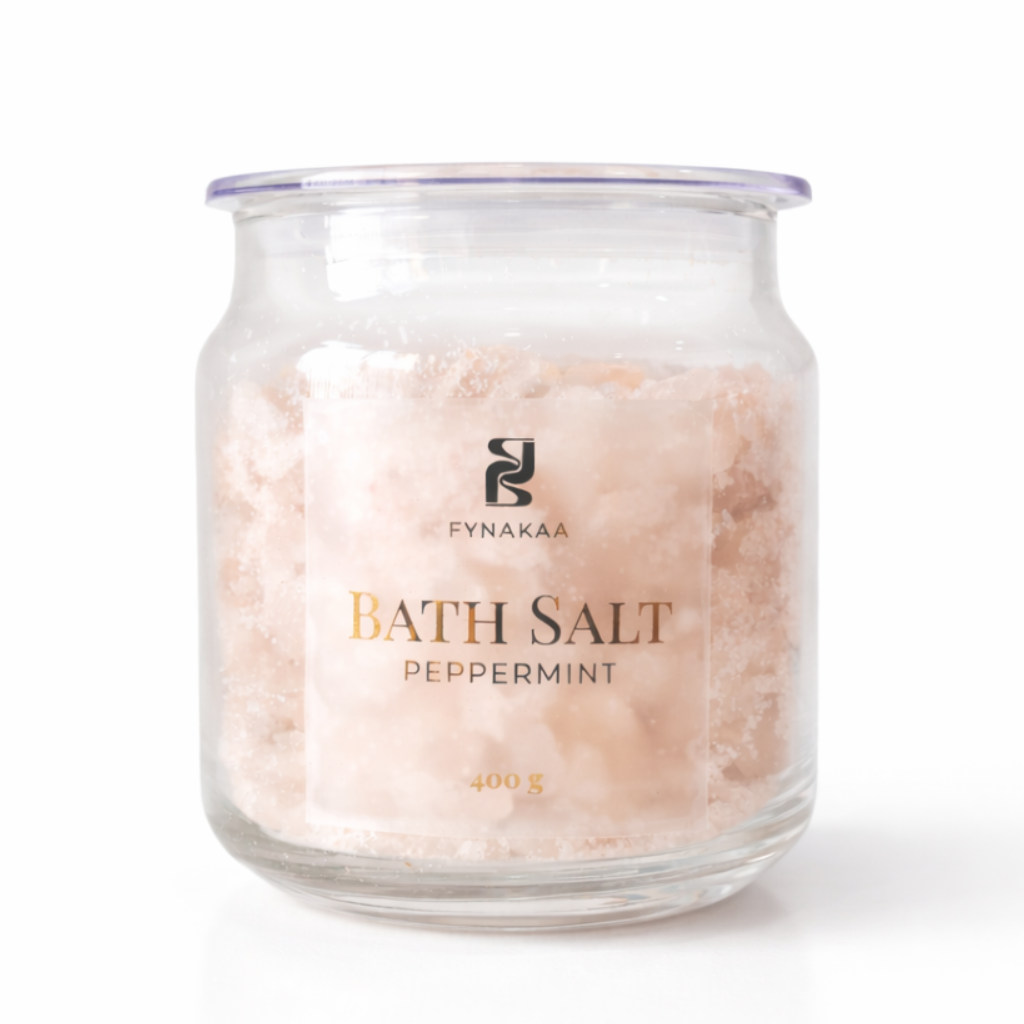 Bath Salt with Peppermint Essential Oil