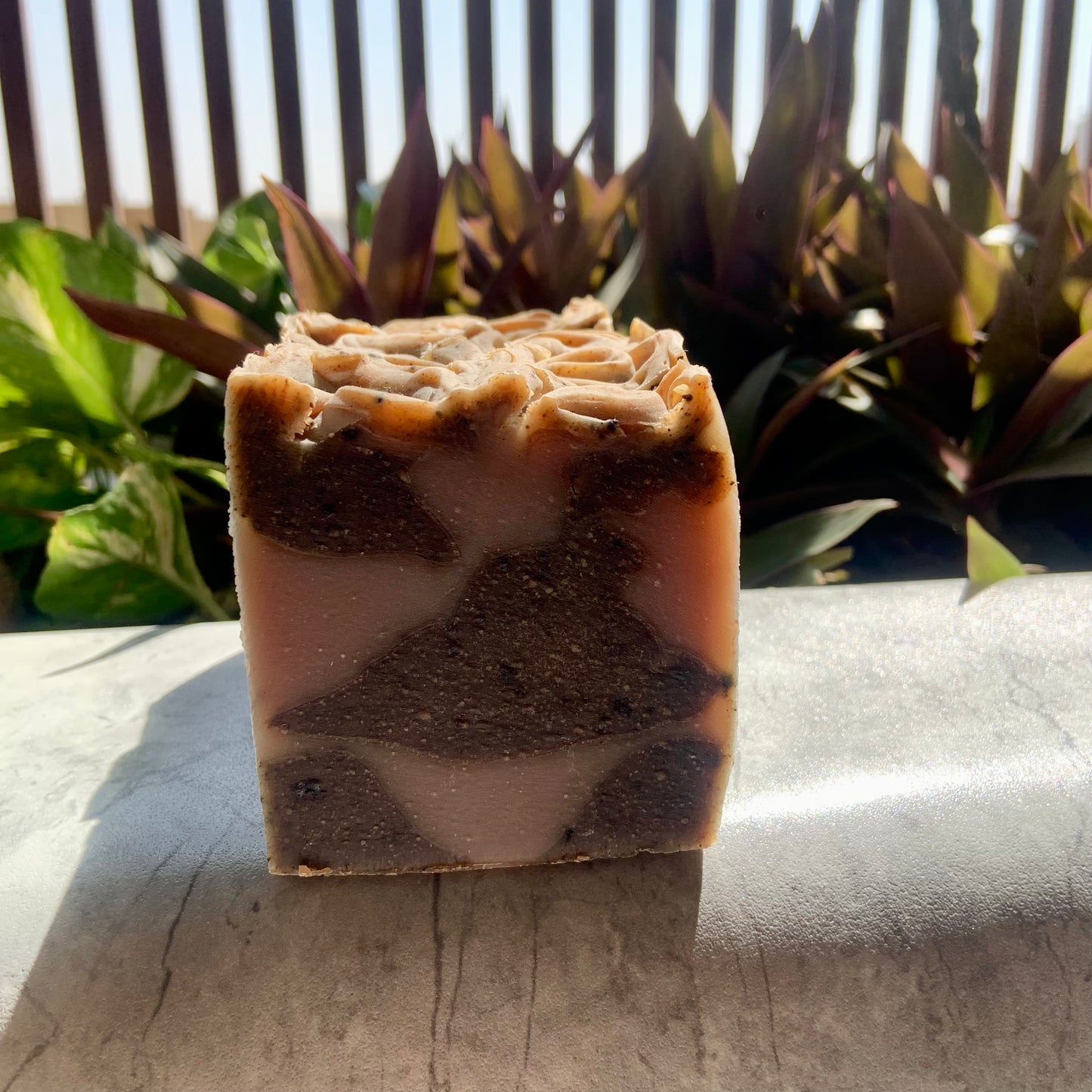 COFFEE-VANILLA-CINNAMON SOAP BAR [Cold Processed | Handcrafted | Organic | Artisan]