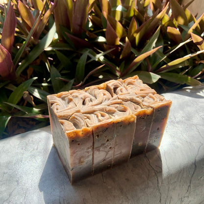 COFFEE-VANILLA-CINNAMON SOAP BAR [Cold Processed | Handcrafted | Organic | Artisan]