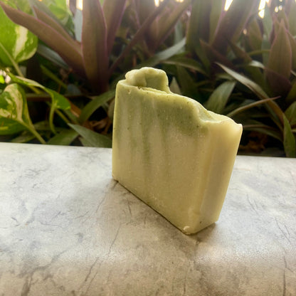 ALOE VERA-PEPPERMINT-CUCUMBER SOAP BAR [Cold Processed | Handcrafted | Organic | Artisan]