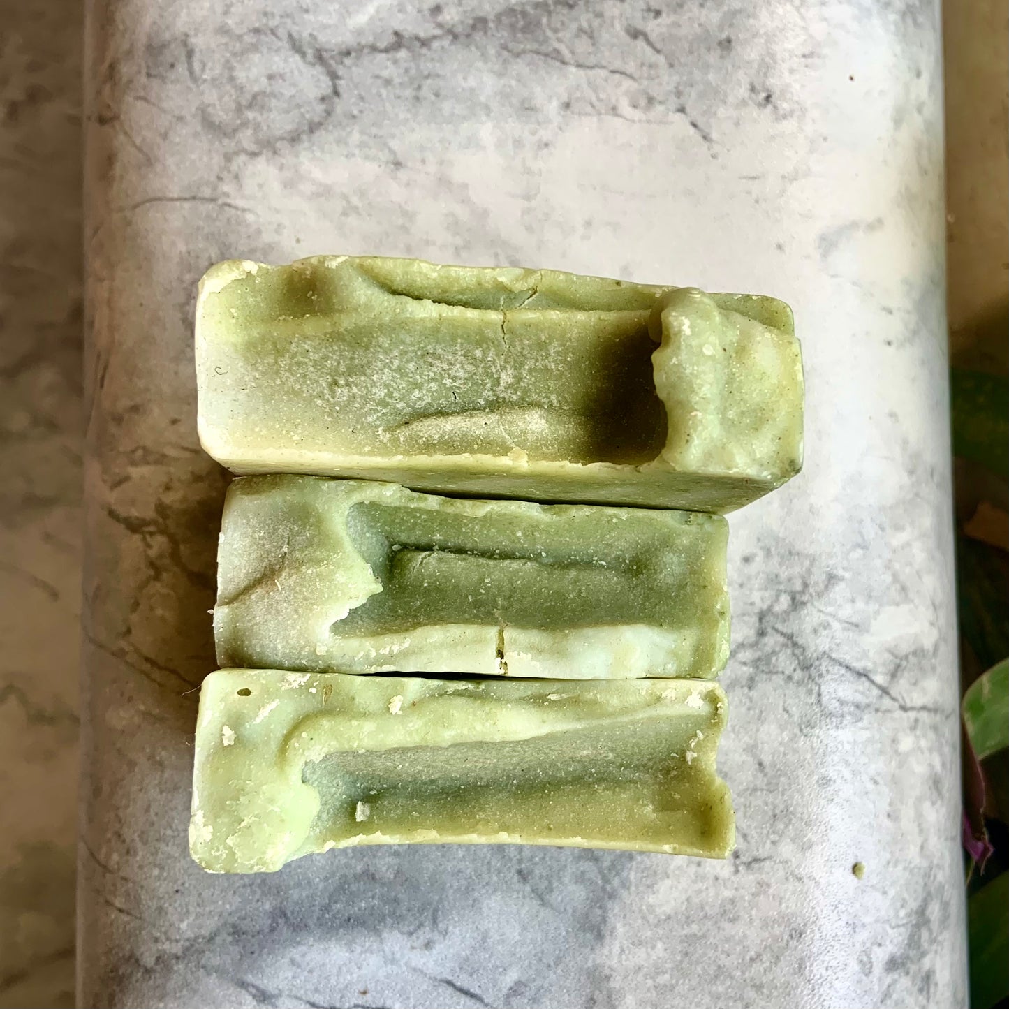 ALOE VERA-PEPPERMINT-CUCUMBER SOAP BAR [Cold Processed | Handcrafted | Organic | Artisan]