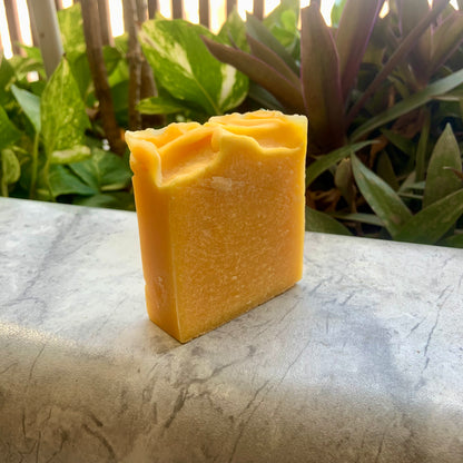 PAPAYA ORANGE SOAP BAR [Cold Processed | Handcrafted | Organic | Artisan]