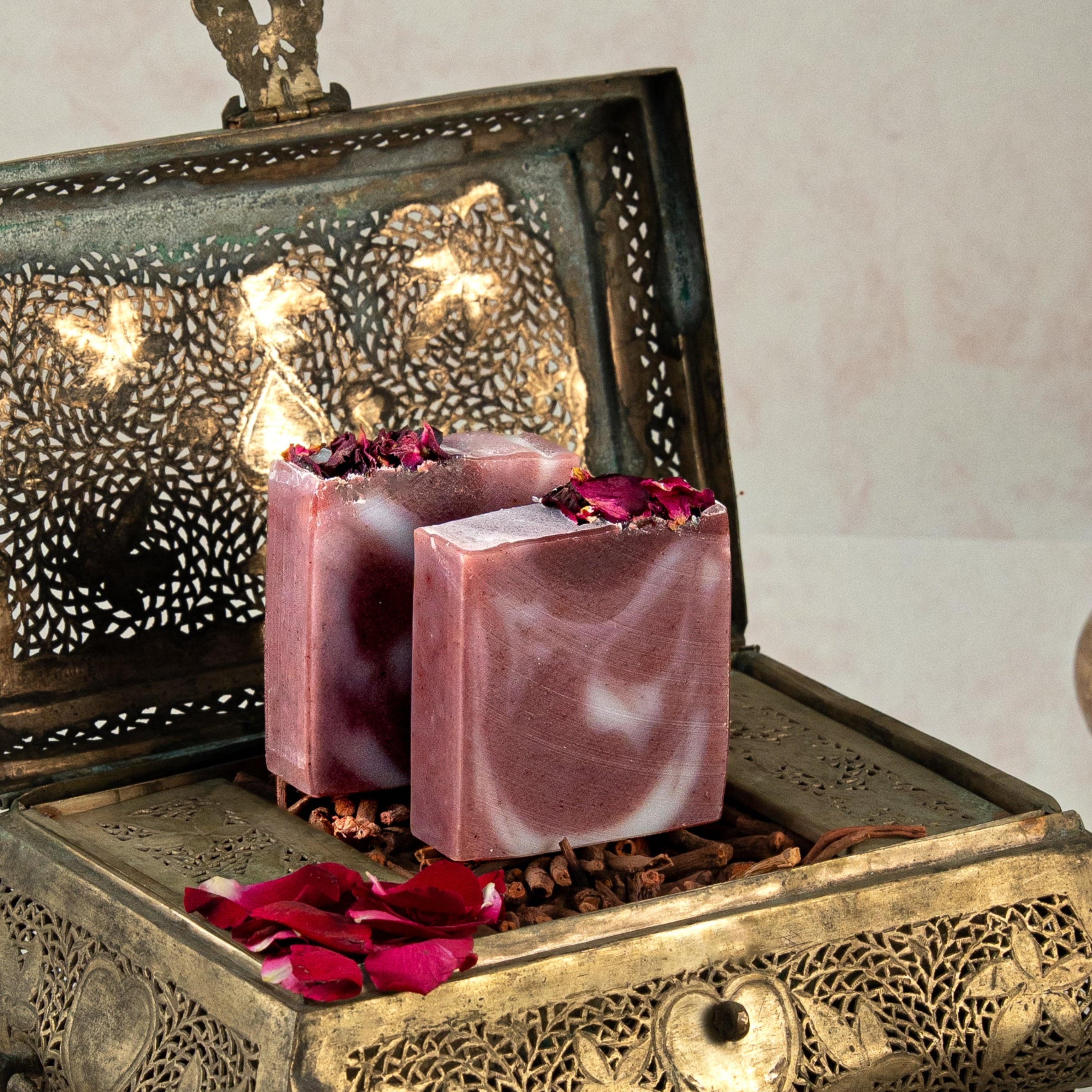 Manjistha Jasud Rosehip Handcrafted Cold Processed Soap