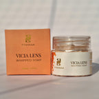 Vicia Lens Whipped Soap with Patchouli and Frankincense Essential Oil