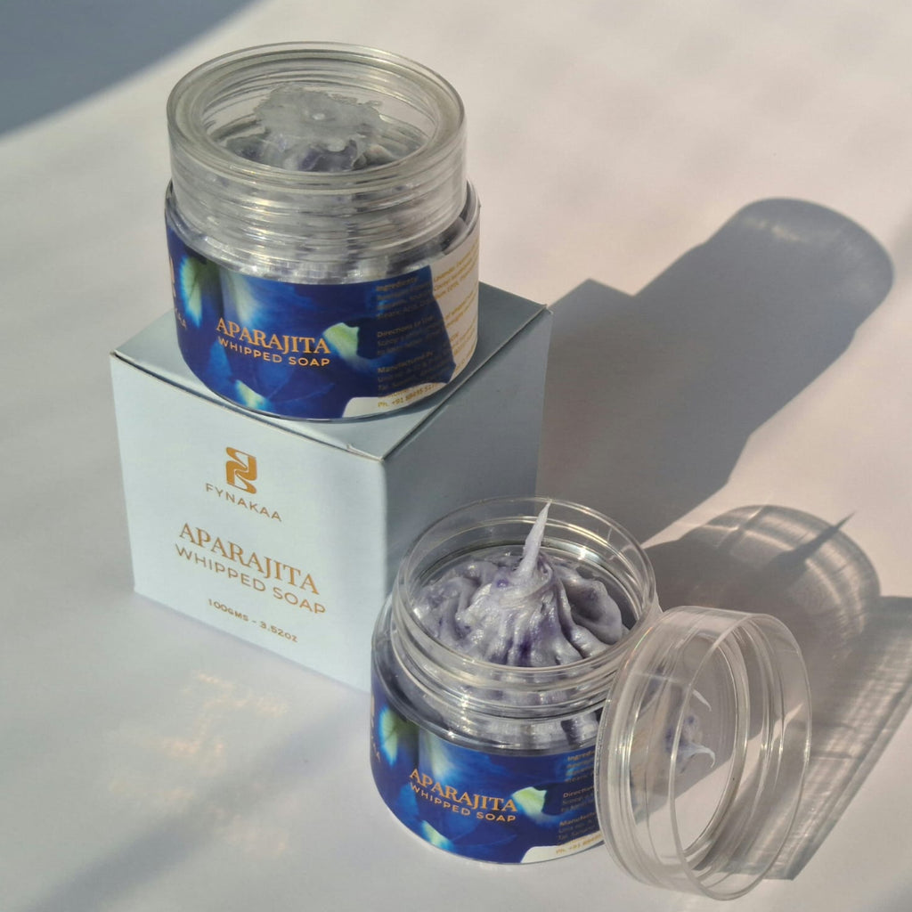 Aparajita Whipped Soap with Lavender and Basil Essential Oil