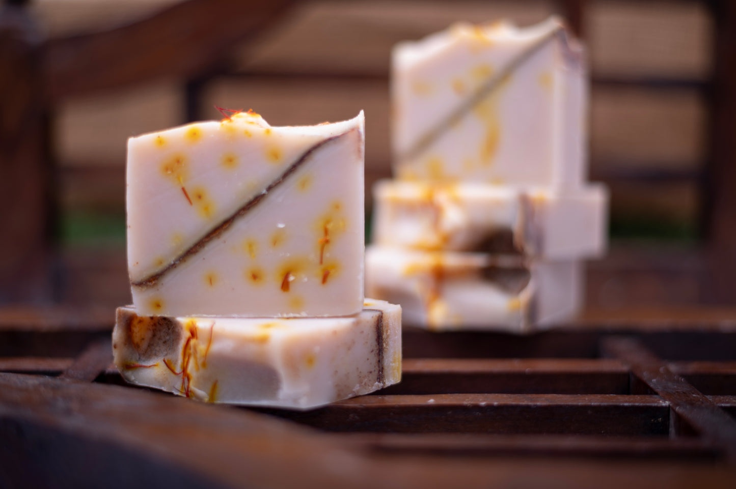 Kesar Chandan Cold Processed Handmade Natural Organic Premium Soap